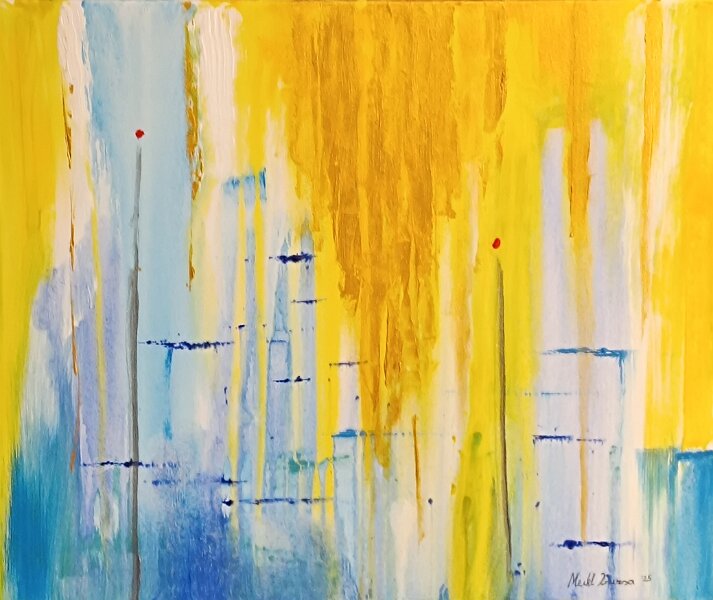 430.jpg - Egyetlen pillanat - 50 x 60 cm, akril, vászon