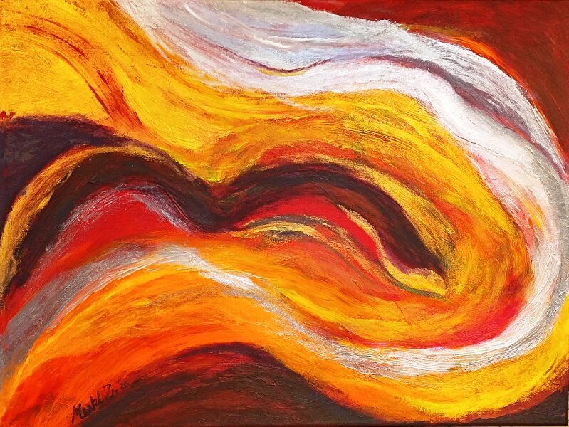 439.jpg - Küzdelem- 60 x 80 cm, akril, vászon